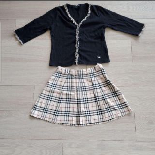 バーバリー(BURBERRY)のBURBERRY LONDON　プリーツスカート　110(スカート)