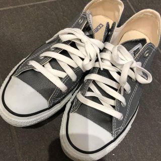 コンバース(CONVERSE)のコンバース スニーカー24.5グレー(スニーカー)