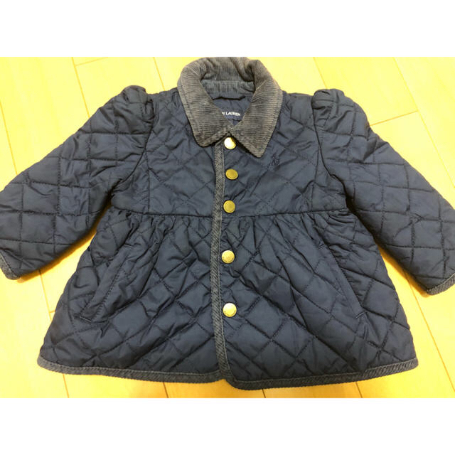 POLO RALPH LAUREN(ポロラルフローレン)のラルフローレン　中綿キルティングコート キッズ/ベビー/マタニティのキッズ服女の子用(90cm~)(コート)の商品写真