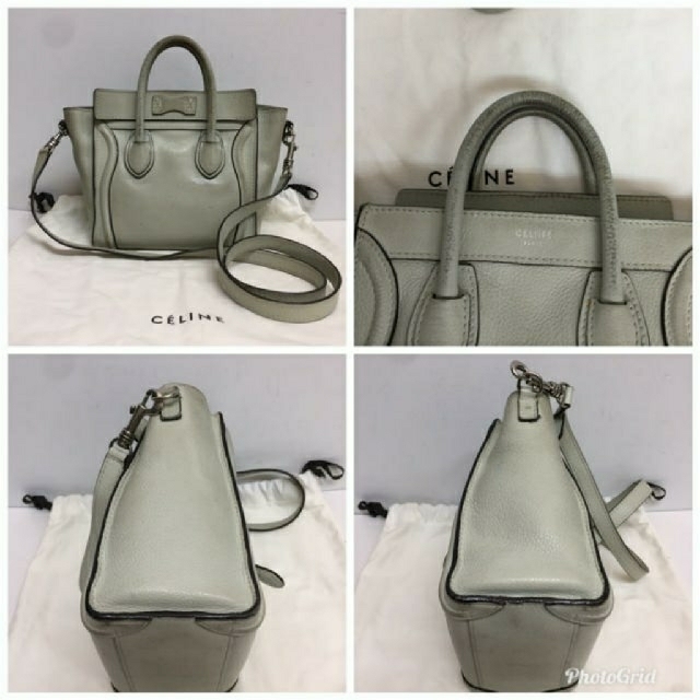 celine(セリーヌ)の正規品★CELINE セリーヌ ラゲージ ナノショッパー 2way バッグ レディースのバッグ(ハンドバッグ)の商品写真