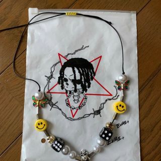 シュプリーム(Supreme)のSALUTE EVAE+ SMILEY NECKLACE サルーテ (ネックレス)