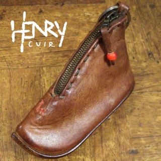 エンリーべグリン(HENRY BEGUELIN)のアンリークイール✨HENRY CUIR 靴型 コインケース キーケース 小物入れ(コインケース)