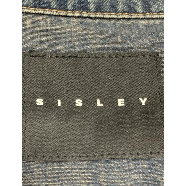 Sisley(シスレー)のSISLEY Gジャン デニムジャケット レディース S レディースのジャケット/アウター(Gジャン/デニムジャケット)の商品写真