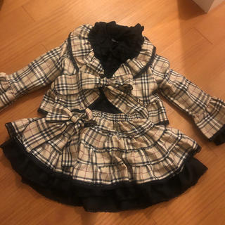 子供フォーマル ジャケットスカートシャツ3点セット 式、七五三(ドレス/フォーマル)
