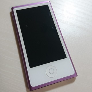 アップル(Apple)のiPod nano 第7世代 16GB パープル(ポータブルプレーヤー)