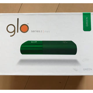 グロー(glo)のglo series2 mini グリーン（新品）(タバコグッズ)