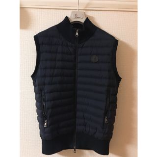 モンクレール(MONCLER)の[ミスターサタン専用]正規品モンクレール　ダウンベスト　希少黒ワッペン(ベスト)