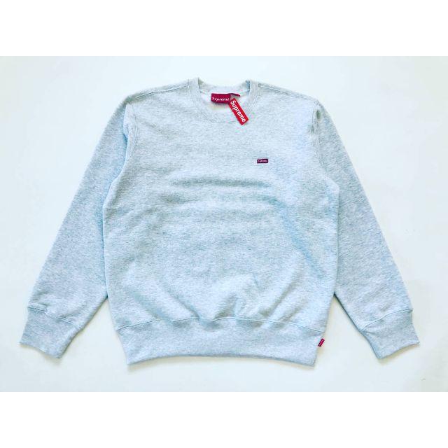 L)Supreme Small Box Logo Crewneckグレーメンズ