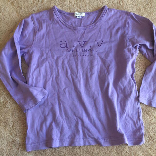 MICHEL KLEIN(ミッシェルクラン)のロンT３セット♡ キッズ/ベビー/マタニティのキッズ服女の子用(90cm~)(Tシャツ/カットソー)の商品写真