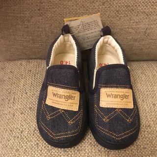 ラングラー(Wrangler)のwrangler デニム スリッポン 靴 スニーカー ベビー(スリッポン)