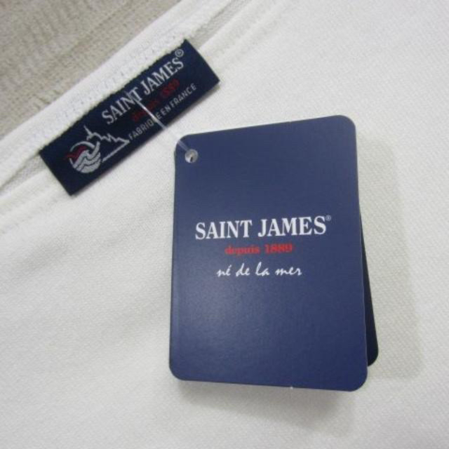 SAINT JAMES(セントジェームス)の【新品】[T3] ウエッソン ホワイト 長袖 無地 セントジェームス neige レディースのトップス(Tシャツ(長袖/七分))の商品写真