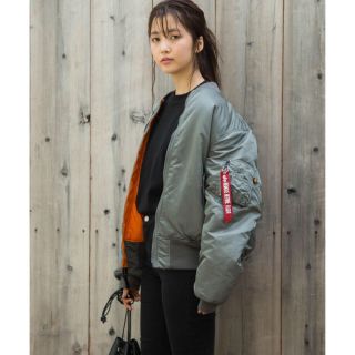 アルファインダストリーズ(ALPHA INDUSTRIES)の【ひみつみおえ様専用】美品 アルファ MA-1(ブルゾン)