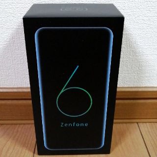 エイスース(ASUS)のZenFone 6 ZS630KL-SL128S6 6GBトワイライトシルバー(スマートフォン本体)