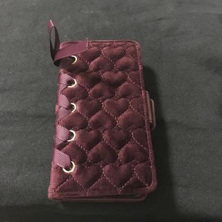 マジェスティックレゴン(MAJESTIC LEGON)のMAJESTIC LEGON ハートキルティングモバイルケース(iPhoneケース)