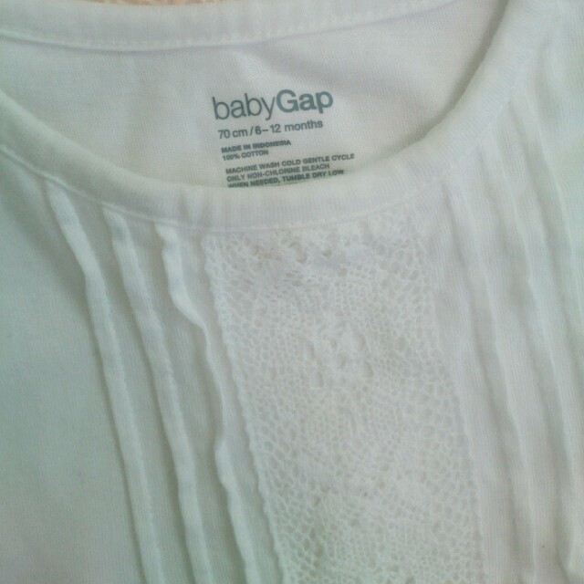babyGAP(ベビーギャップ)のbabyGap　ロンパース　70cm キッズ/ベビー/マタニティのベビー服(~85cm)(ロンパース)の商品写真