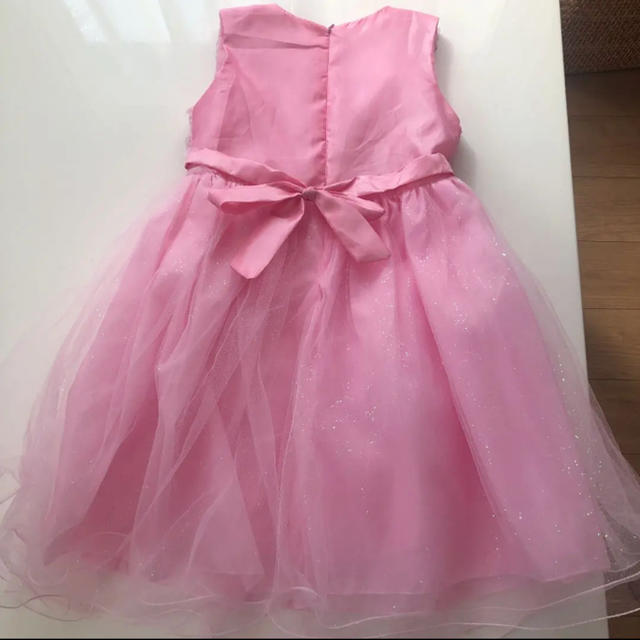 ふんわり ドレス 結婚式 ピアノ発表会 子供 キッズ/ベビー/マタニティのキッズ服女の子用(90cm~)(ドレス/フォーマル)の商品写真