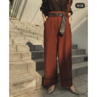 アメリヴィンテージ(Ameri VINTAGE)のAmeri【タグ付き新品】SWITCH STRAIGHT PANTS(カジュアルパンツ)