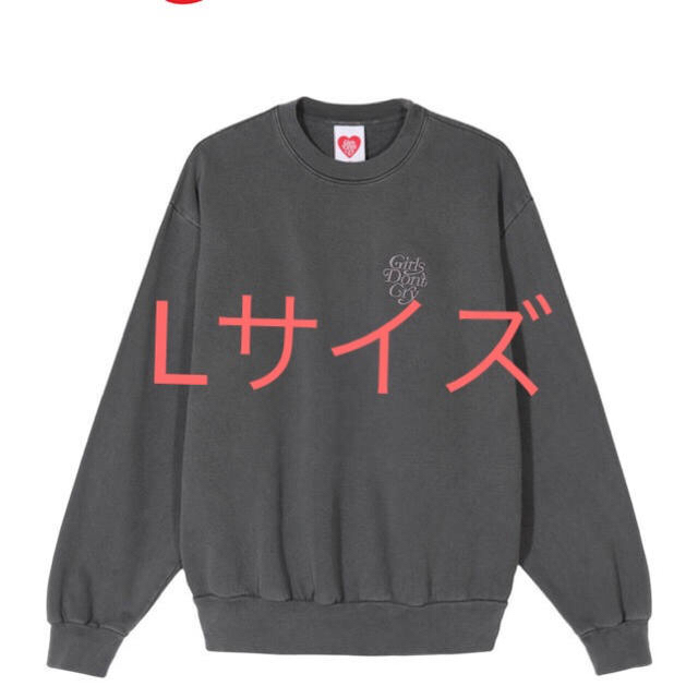 Girls Don't Cry TONAL CREWNECKGDCのGirlsDon