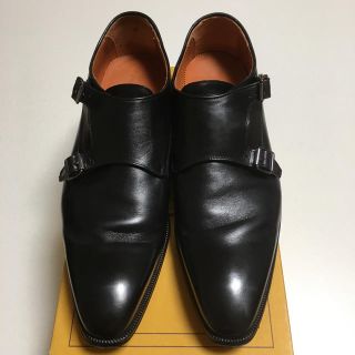 ロブス(LOBBS)のほぼ新品 LOBB’S☆ロブス☆26.5センチ 革靴 ダブルモンク 着用一回43(ドレス/ビジネス)