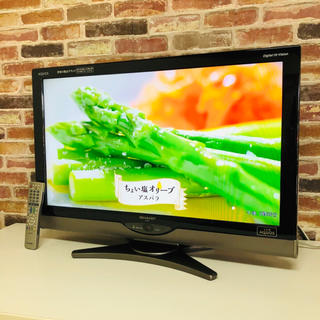 アクオス(AQUOS)のSHARP LED AQUOS 亀山モデル 32型 液晶テレビ LC-32SC1(テレビ)