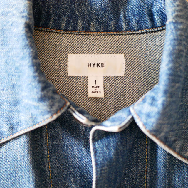 HYKE(ハイク)のHYKE Gジャン デニムジャケット レディースのジャケット/アウター(Gジャン/デニムジャケット)の商品写真