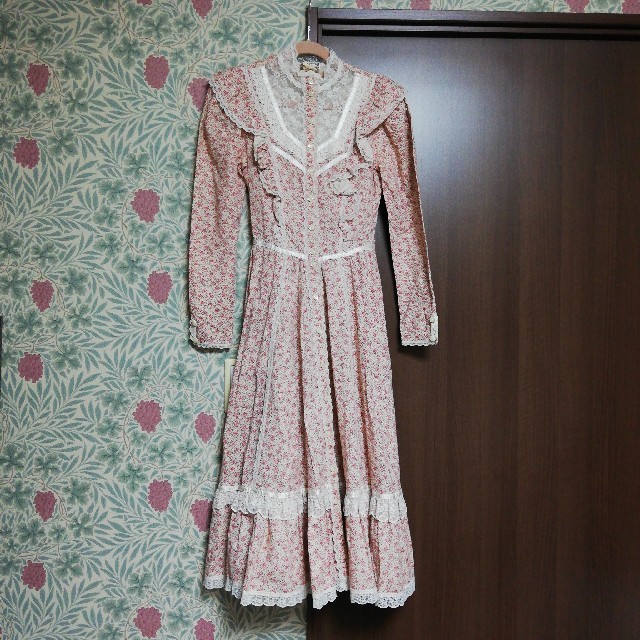 GUNNE SAX - Gunnesax ガニーサックス 古着 vintage ワンピース 花柄