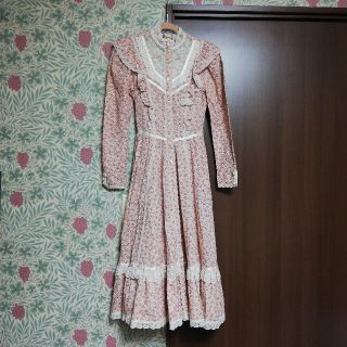 ガニーサックス(GUNNE SAX)のGunnesax ガニーサックス 古着 vintage ワンピース 花柄 ガニー(ロングワンピース/マキシワンピース)