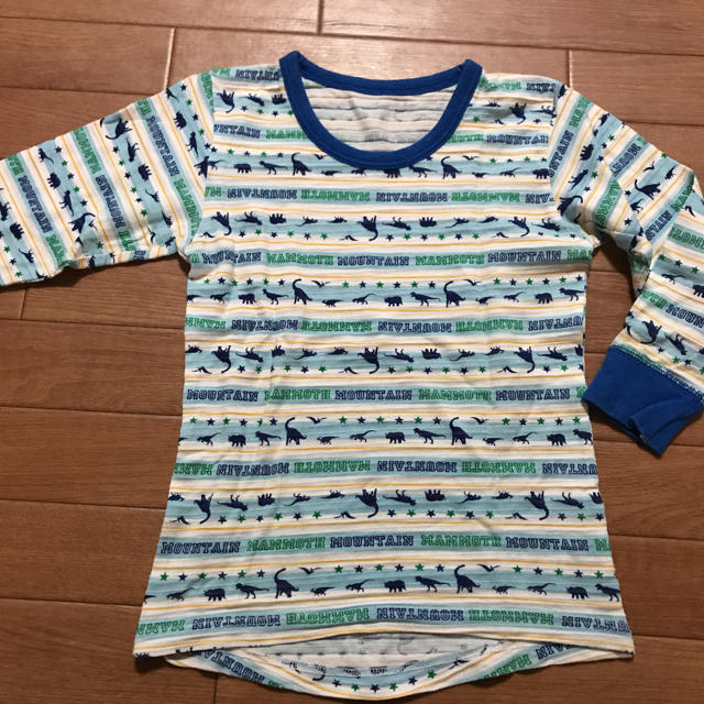 しまむら(シマムラ)の長袖 肌着 110 キッズ/ベビー/マタニティのキッズ服男の子用(90cm~)(下着)の商品写真