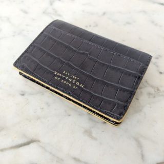 スマイソン(Smythson)の専用ページ【新品】Smythson マラ 名刺入れ カードケース ユニセックス(名刺入れ/定期入れ)