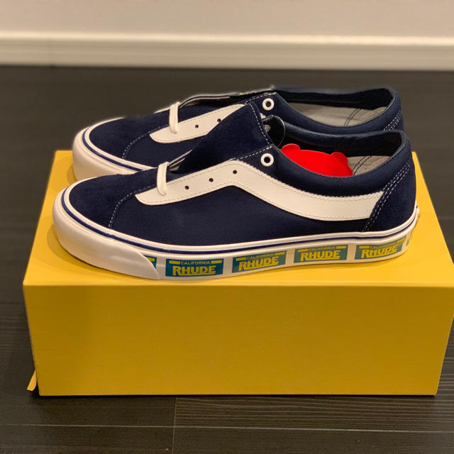 RHUDE × VANS BOLD NI navy 28cmスニーカー