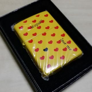 ジッポー(ZIPPO)のZippo 廃盤品 hide イエローハート 新品未使用品(タバコグッズ)