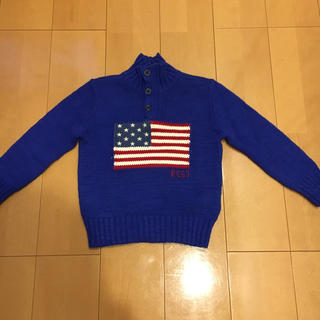 ポロラルフローレン(POLO RALPH LAUREN)の新品ラルフローレン綿セーター 120(ニット)