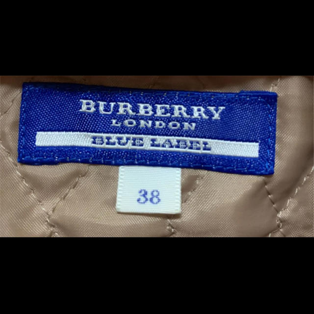 BURBERRY BLUE LABEL(バーバリーブルーレーベル)のバーバリー ブルーレーベル ファーコート レディースのジャケット/アウター(毛皮/ファーコート)の商品写真