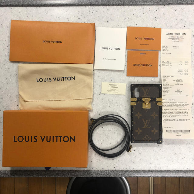 LOUIS VUITTON - iPhone X /XSケース アイトランク LOUIS VUITTONの通販