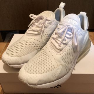 ナイキ(NIKE)のNIKE ナイキ AIR MAX 270 white 28.0(スニーカー)