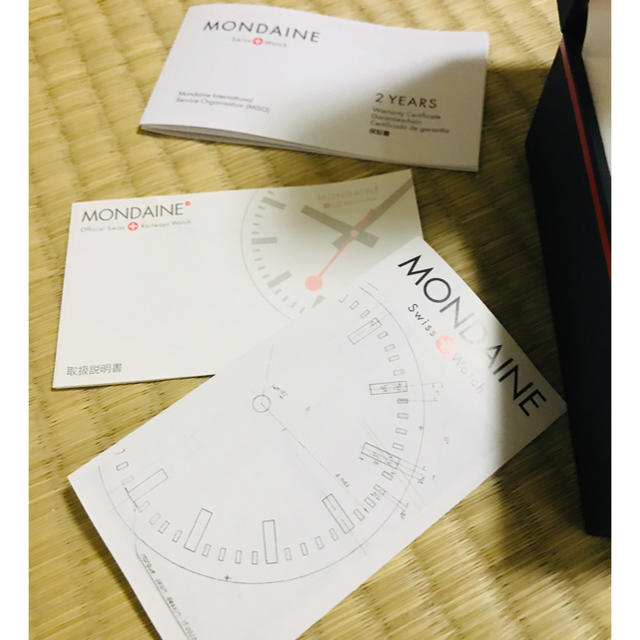 MONDAINE(モンディーン)のMondaine watch モノデイーン メンズの時計(腕時計(アナログ))の商品写真