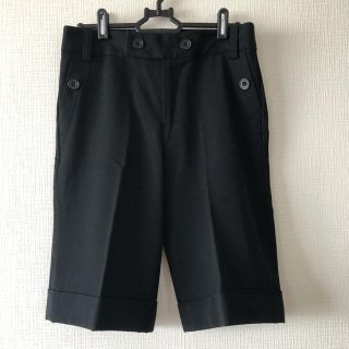 タッグ入り ハーフパンツ 黒 未使用品 Mサイズ(ハーフパンツ)