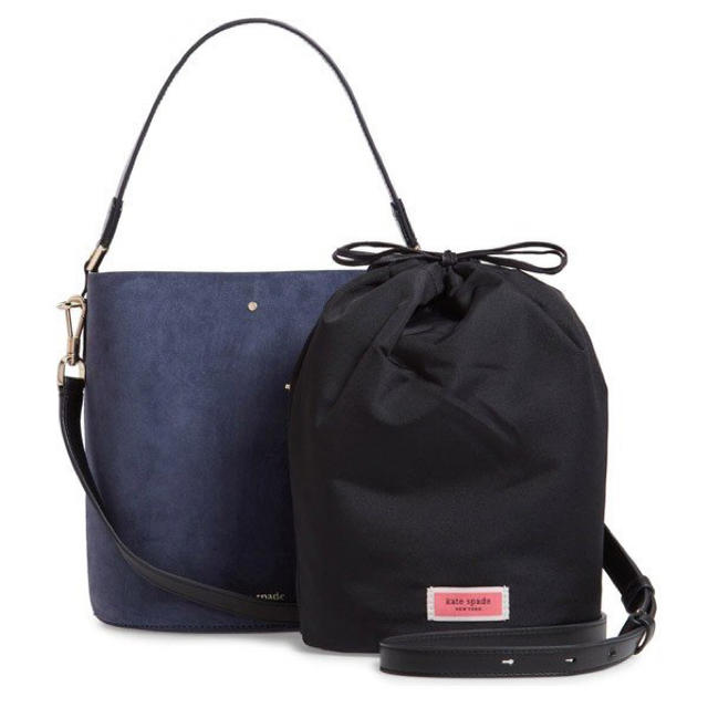 kate spade new york(ケイトスペードニューヨーク)のkate spade suzy suede small bucket レディースのバッグ(ハンドバッグ)の商品写真