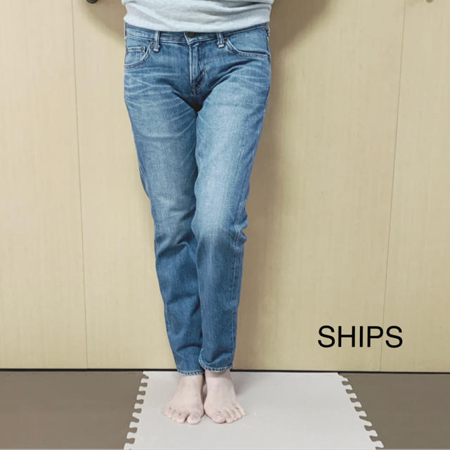 SHIPS(シップス)のお値下げ中★SHIPS 色落ちデニム レディースのパンツ(デニム/ジーンズ)の商品写真