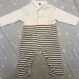 プチバトー(PETIT BATEAU)のプチバトー★ロンパース(ロンパース)