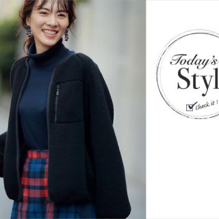 プラステ(PLST)の今季 2019aw ボアブルゾン キャメル(ブルゾン)