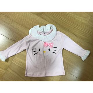 シマムラ(しまむら)の【未使用品】キティちゃん トップス  100サイズ(Tシャツ/カットソー)