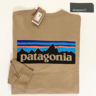 パタゴニア(patagonia)のpatagonia P-6 Logo Responsibili-Tee Mサイズ(Tシャツ/カットソー(七分/長袖))