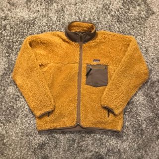 パタゴニア(patagonia)のテキーラゴールド パタゴニア レトロカーディガン Mサイズ 希少カラー(ブルゾン)