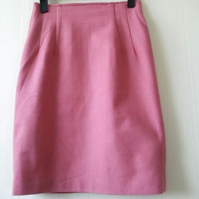 ハイウエスト　スカート　ピンク　S-M レディースのスカート(ひざ丈スカート)の商品写真