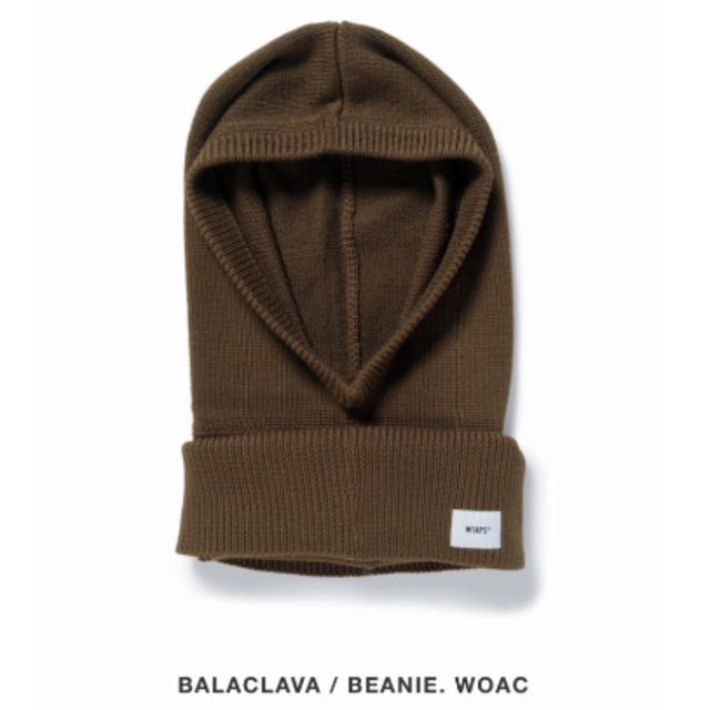 W)taps(ダブルタップス)のWtaps 18aw balaclava マフラー OD メンズの帽子(ニット帽/ビーニー)の商品写真