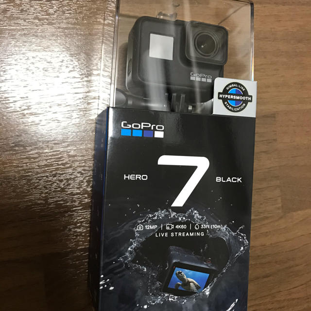 gopro7 ゴープロ7 black ブラック　新品未開封ビデオカメラ