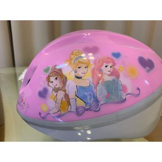 ディズニー(Disney)のディズニープリンセス♡ヘルメット　Sサイズ　女の子(ヘルメット/シールド)