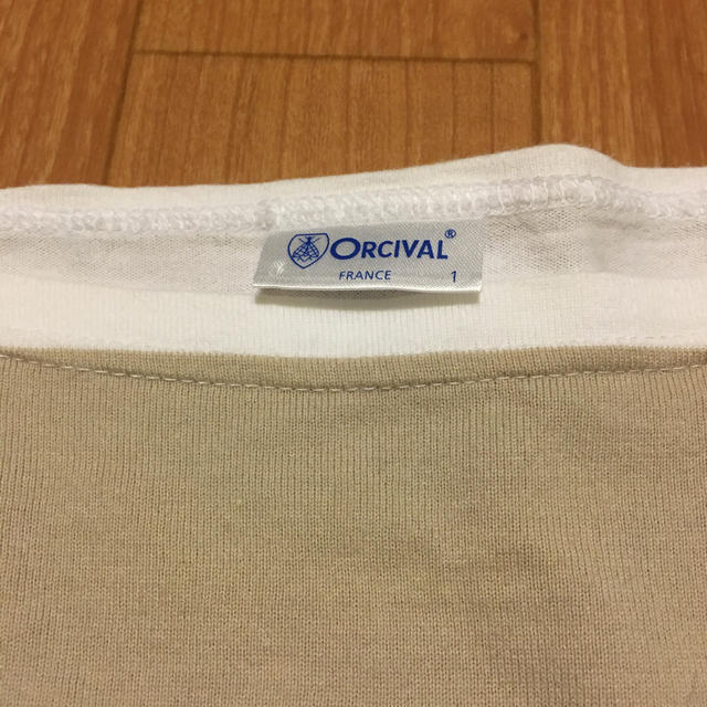 ORCIVAL(オーシバル)のオーシバル　七分袖　ボーダーシャツ レディースのトップス(カットソー(長袖/七分))の商品写真
