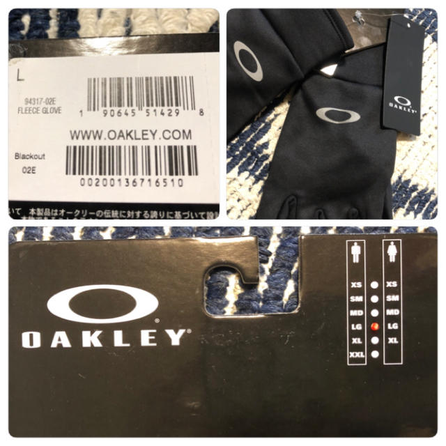 Oakley(オークリー)のJA様　値下げ❗️コメントで2,800円❗️新品✳︎オークリー 手袋　Lサイズ スポーツ/アウトドアのゴルフ(その他)の商品写真